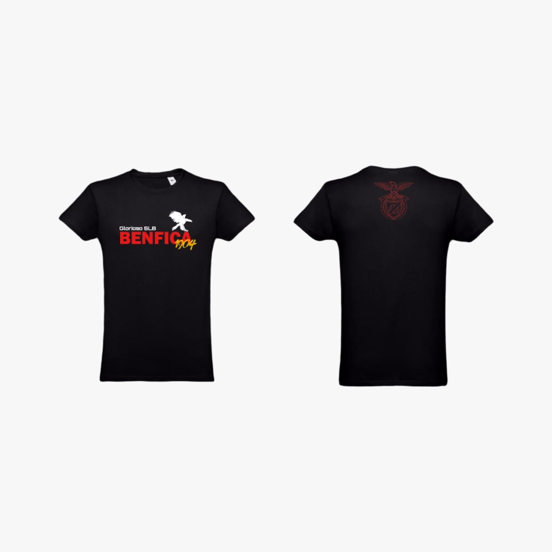 Benfica - T-shirt Preta