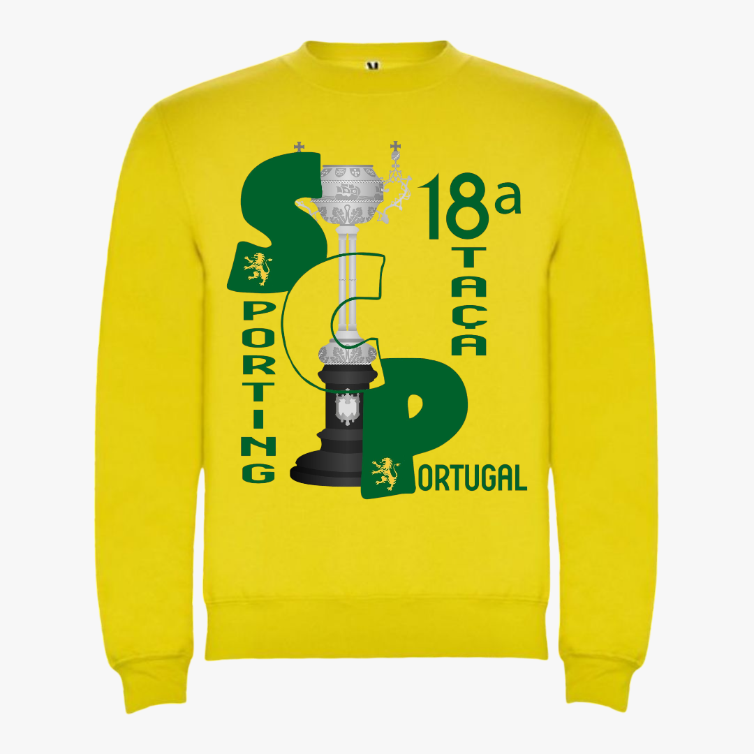Sporting - Sweat-shirt - Amarela