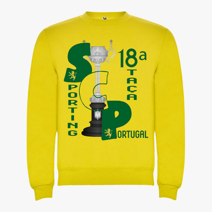 Sporting - Sweat-shirt - Amarela