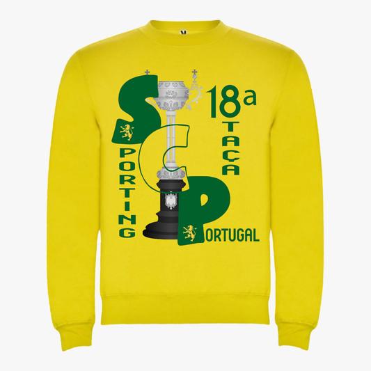 Sporting - Sweat-shirt - Amarela