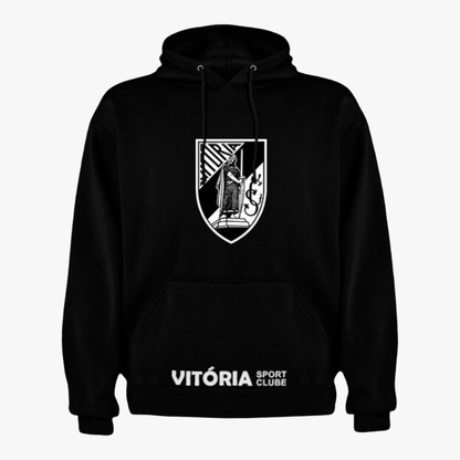 Vitória - Sweat-shirt com capuz - Preta