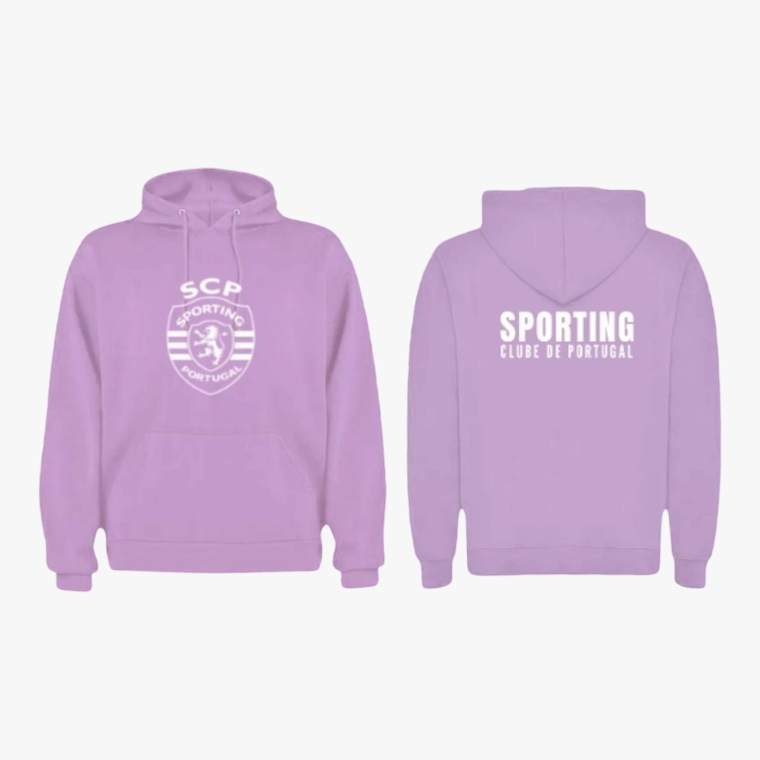 Sporting - Sweat-shirt com capuz - Rosa