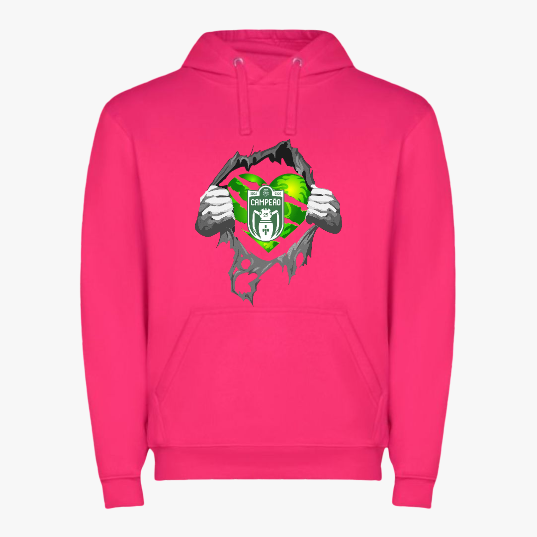 Sporting - Sweat-shirt com capuz - Rosa