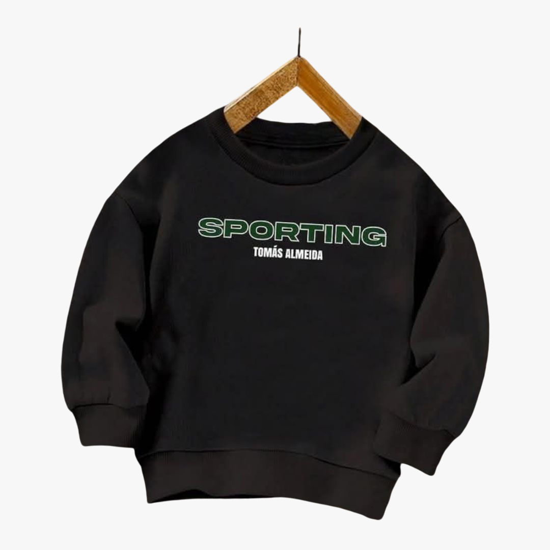 Sporting - Sweat-shirt - Preta