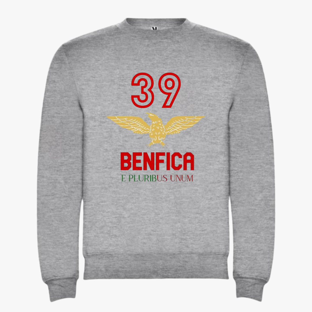 Benfica - Sweat-shirt - Cinza