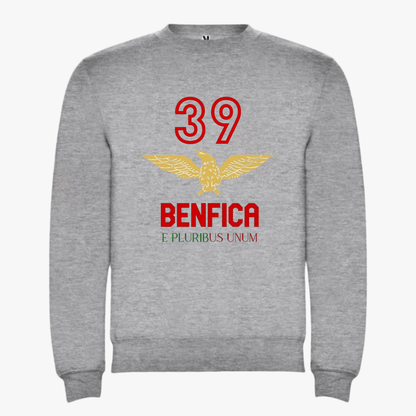 Benfica - Sweat-shirt - Cinza