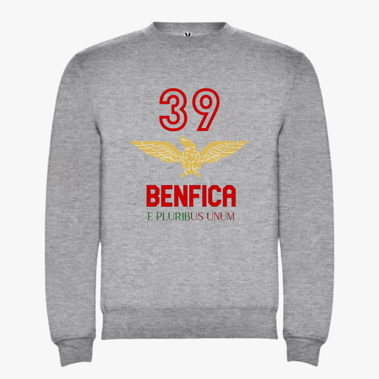 Benfica - Sweat-shirt - Cinza