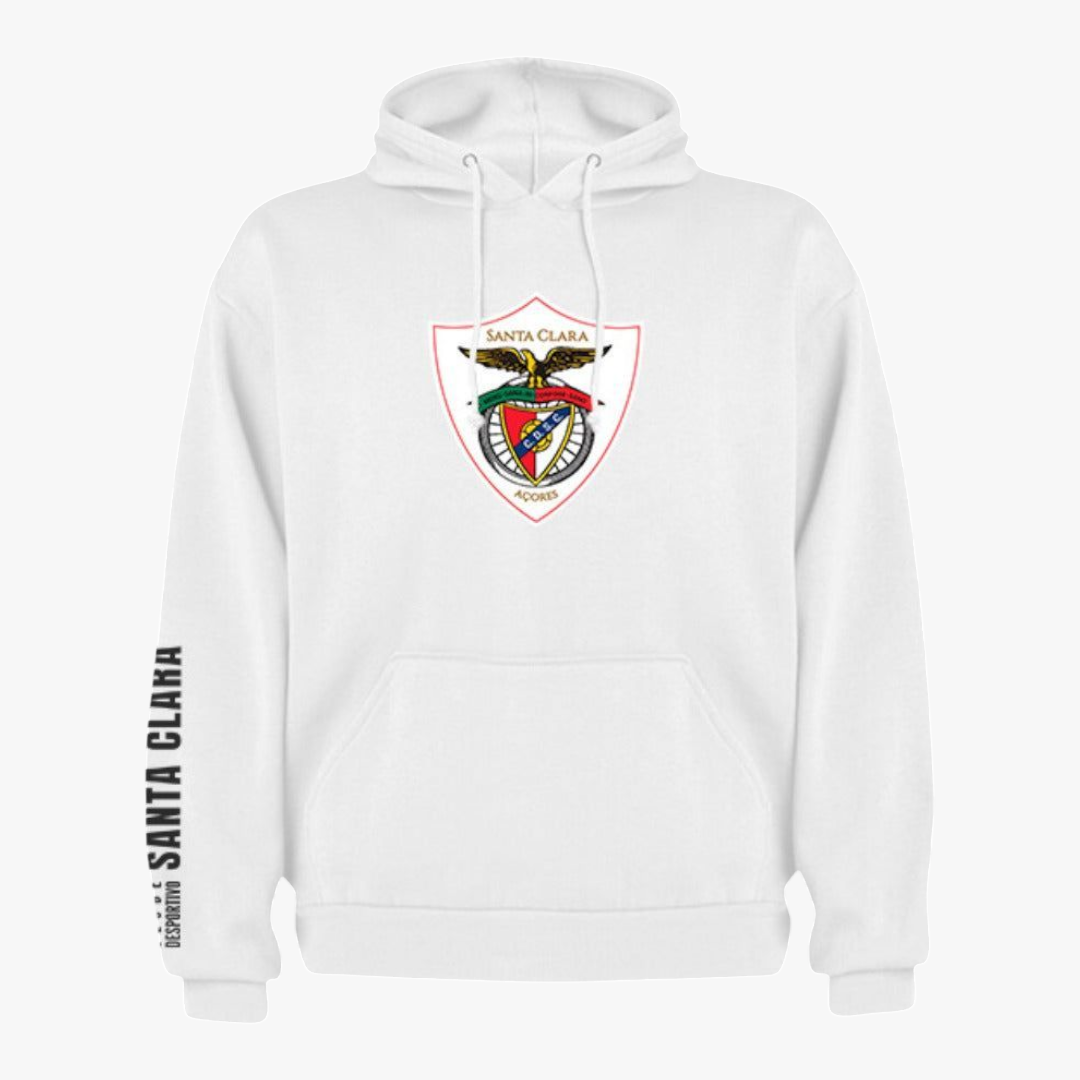 Santa Clara - Sweat-shirt com capuz - Branca