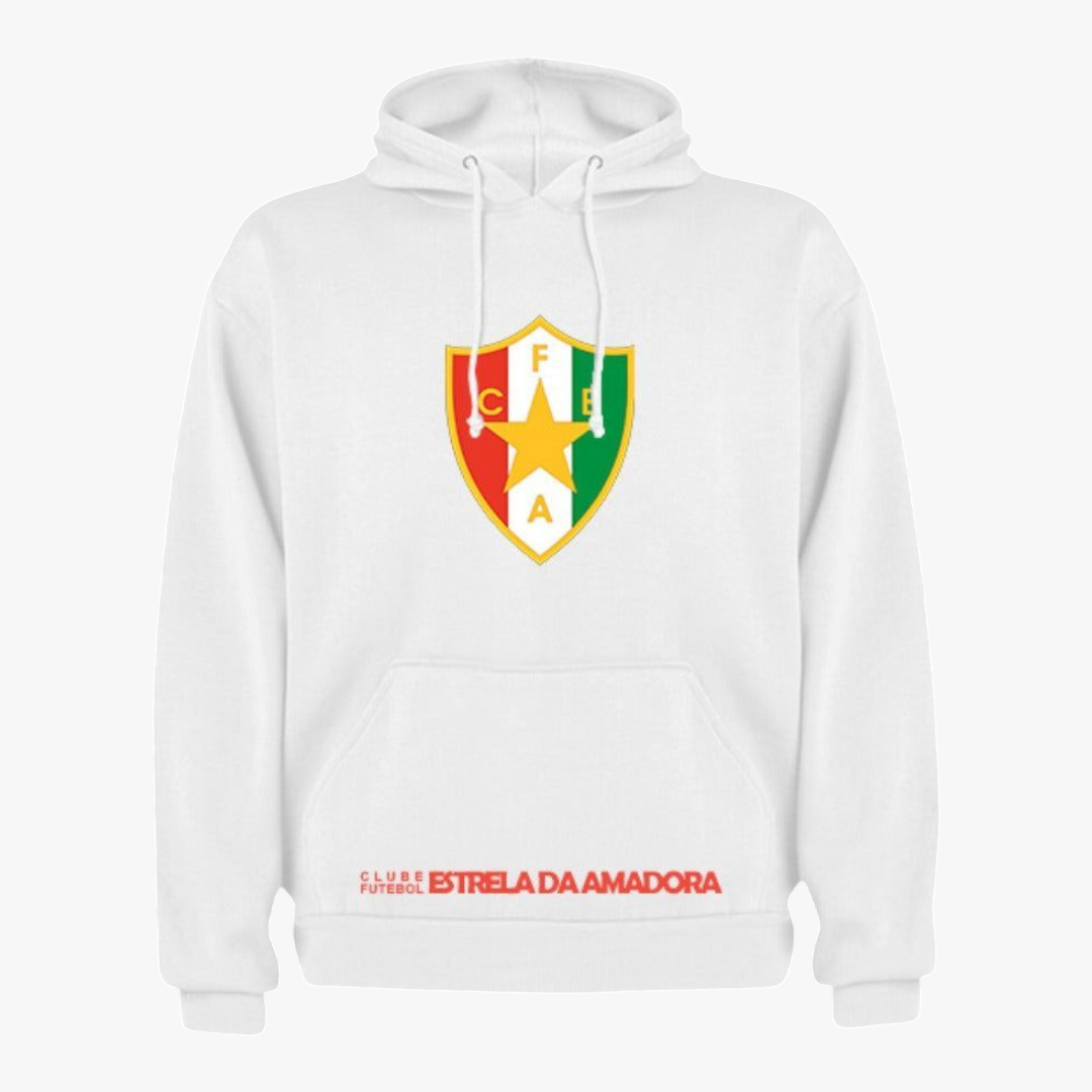 Estrela da Amadora - Sweat-shirt com capuz - Branca