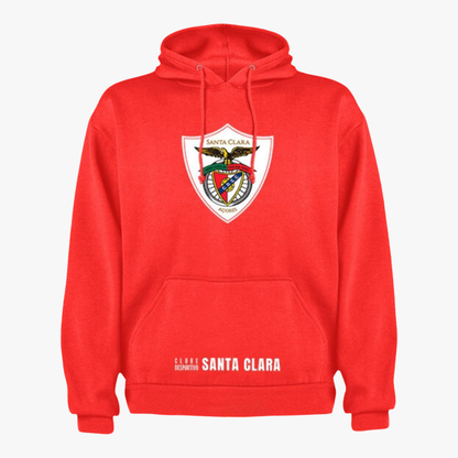 Santa Clara - Sweat-shirt com capuz - Vermelha