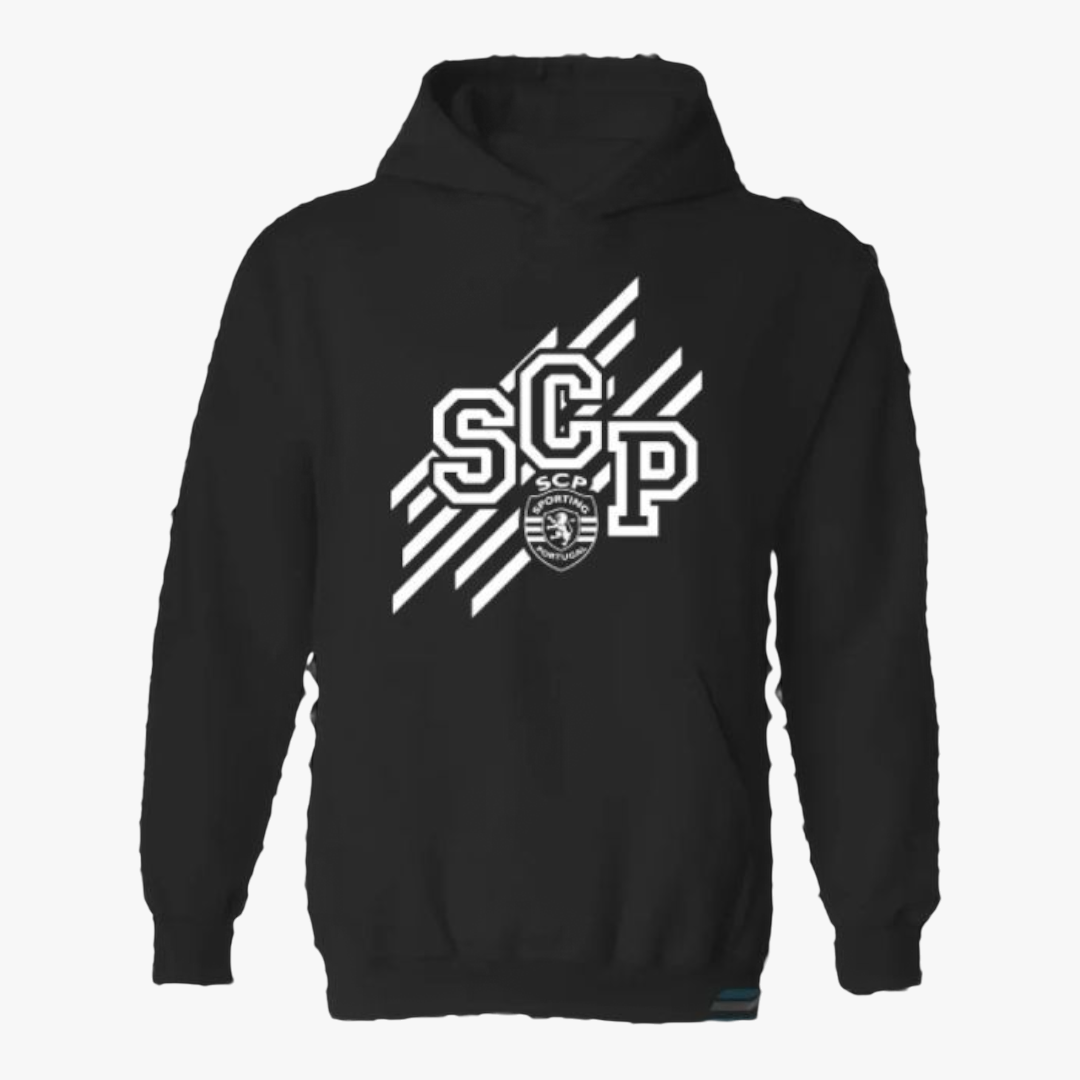 Sporting - Sweat-shirt com capuz - Preta