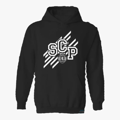 Sporting - Sweat-shirt com capuz - Preta