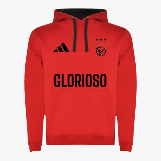 Benfica - Sweat-shirt com capuz - Vermelha