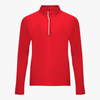 Ref. 1113 - Melbourne - Camisola técnica de manga comprida raglan, com meio fecho