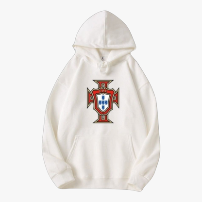 Portugal - Sweat-shirt com capuz - Branca