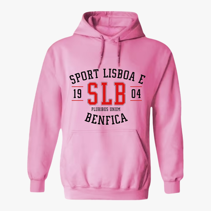 Benfica - Sweat-shirt com capuz - Rosa