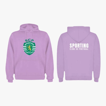 Sporting - Sweat-shirt com capuz - Rosa