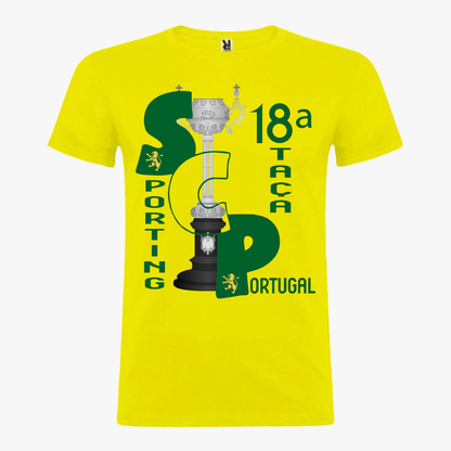 Sporting - T-shirt Amarela