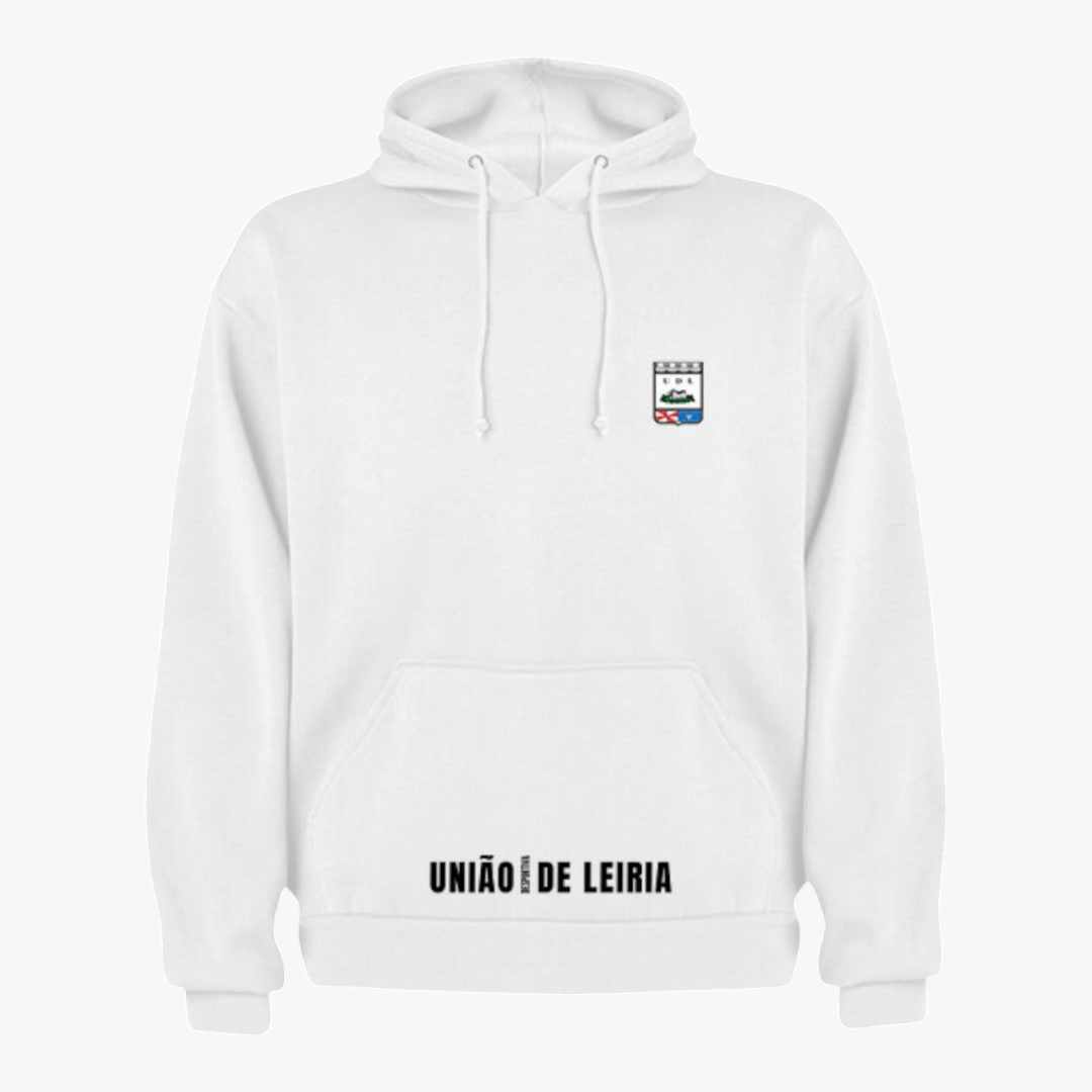 União de Leiria - Sweat-shirt com capuz - Branca
