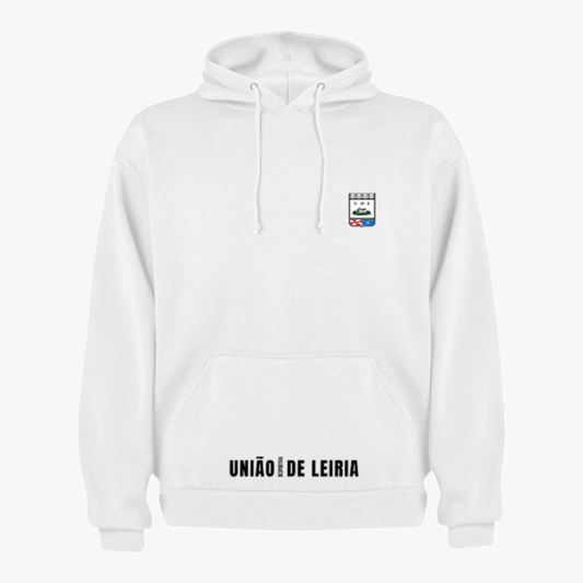 União de Leiria - Sweat-shirt com capuz - Branca