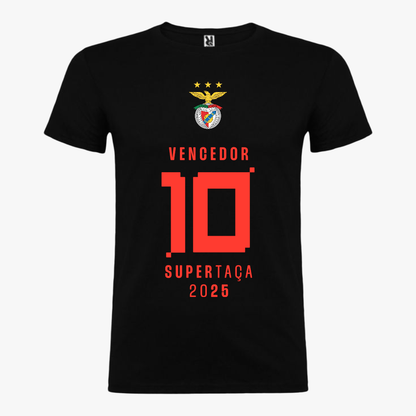 Benfica - T-shirt Preta