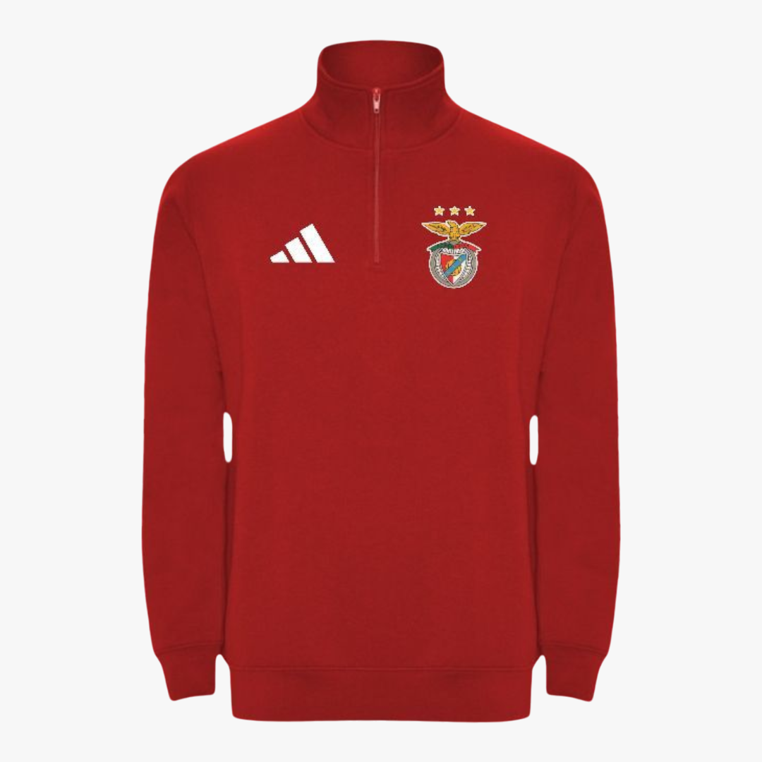 Benfica - Sweat-shirt com meio fecho e gola alta Ref. 1109 - 60