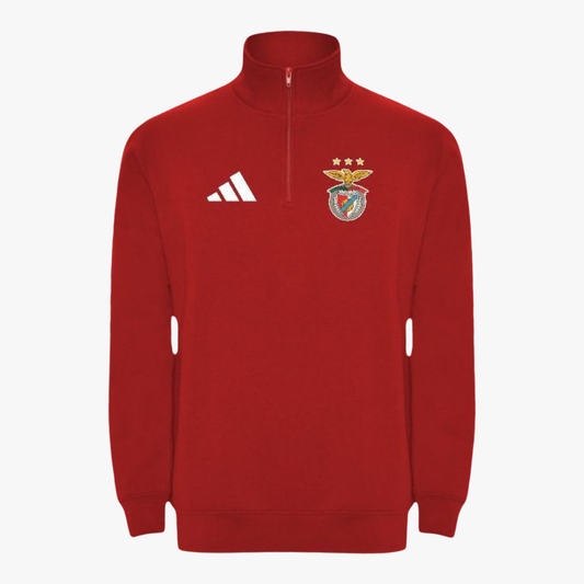 Benfica - Sweat-shirt com meio fecho e gola alta Ref. 1109 - 60