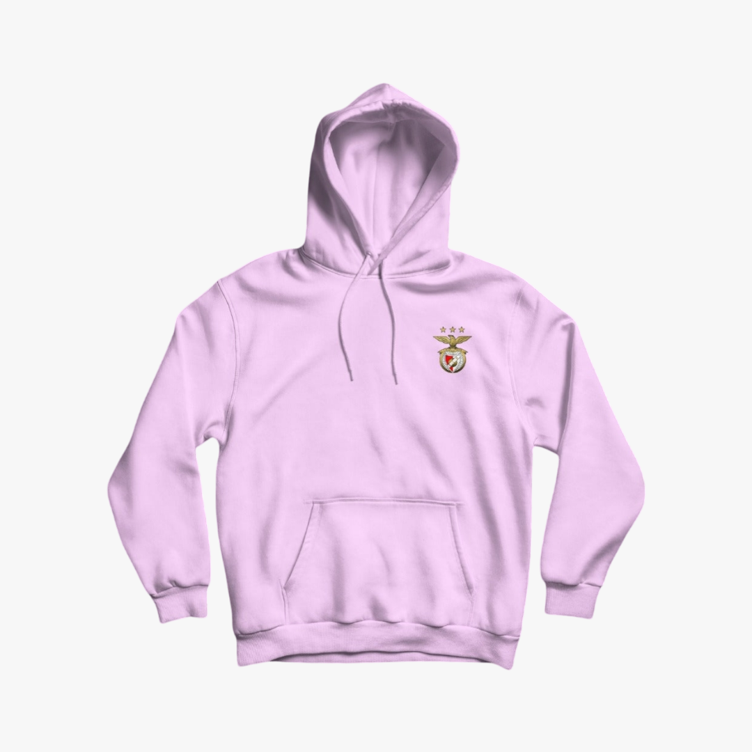 Benfica - Sweat-shirt com capuz - Rosa