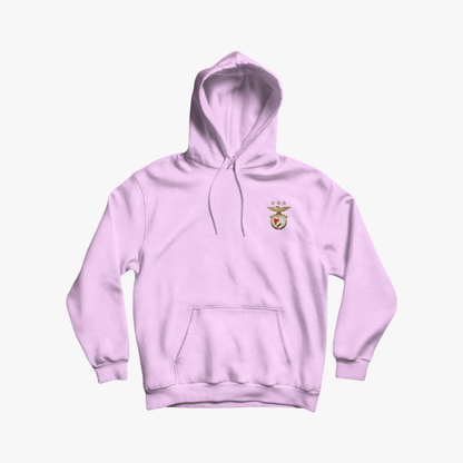 Benfica - Sweat-shirt com capuz - Rosa