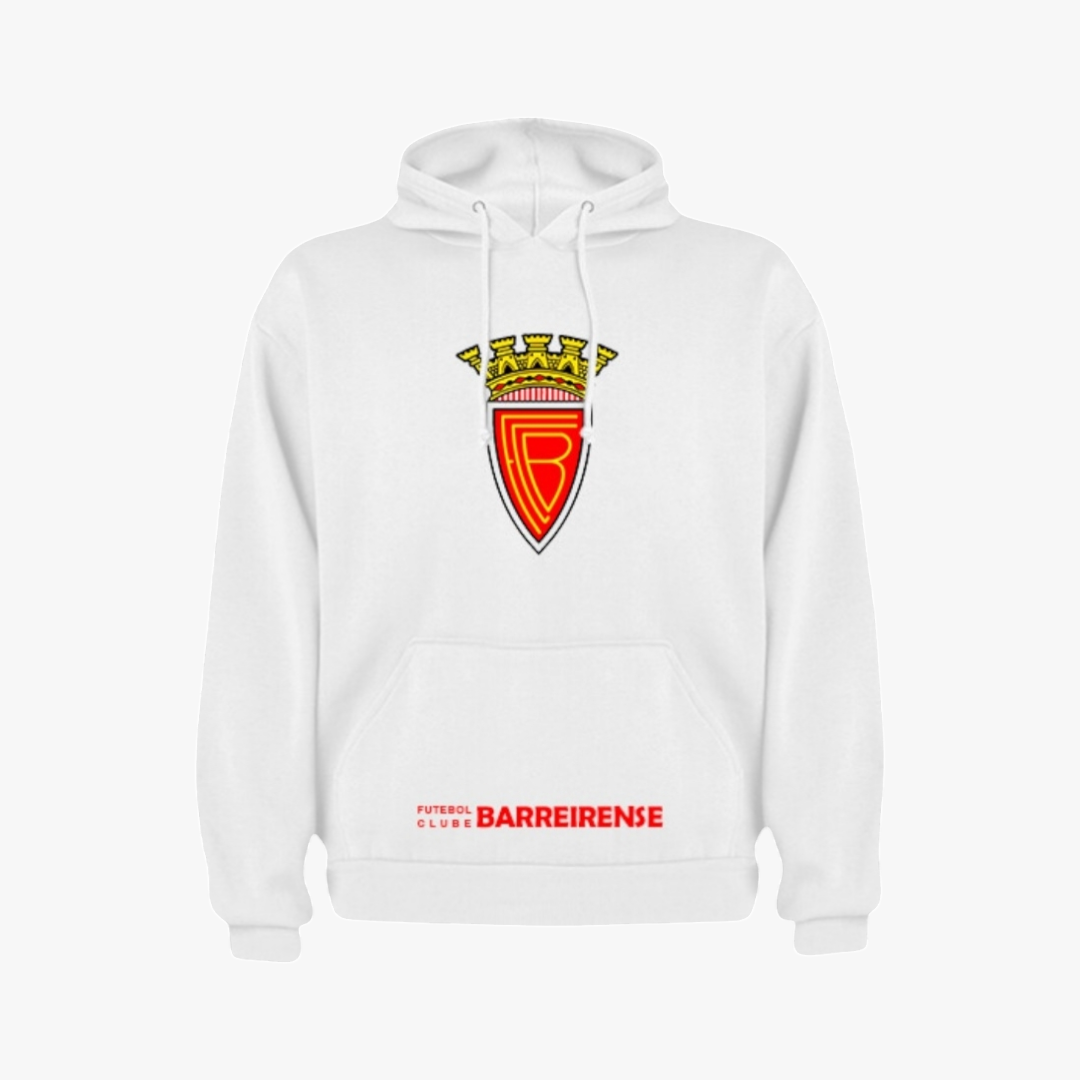 Barreirense - Sweat-shirt com capuz - Branca