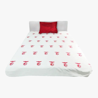 Benfica - Conjunto lençol 280*180cm + 1 fronha solteiro 70*50cm