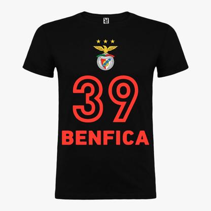 Benfica - T-shirt Preta