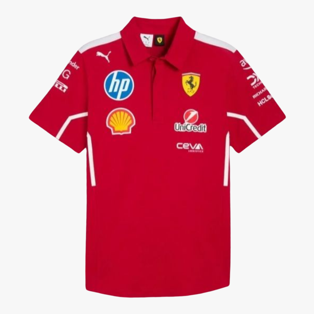 Scuderia Ferrari F1
Polo feminino da equipe PUMA 2025