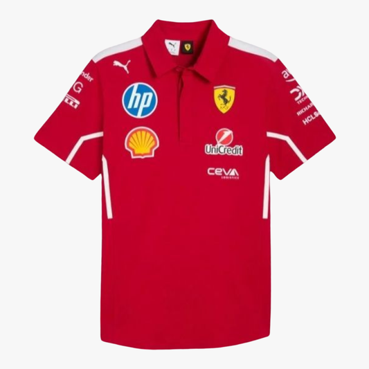 Scuderia Ferrari F1
Polo feminino da equipe PUMA 2025