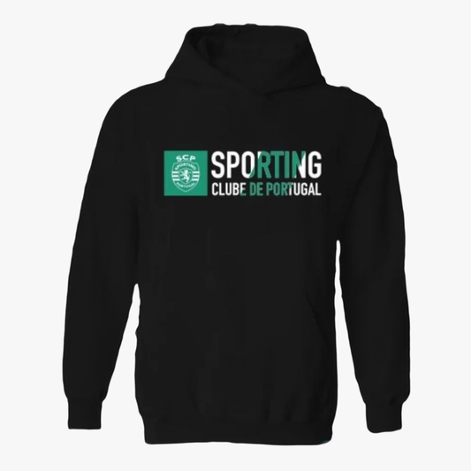 Sporting - Sweat-shirt com capuz - Preta