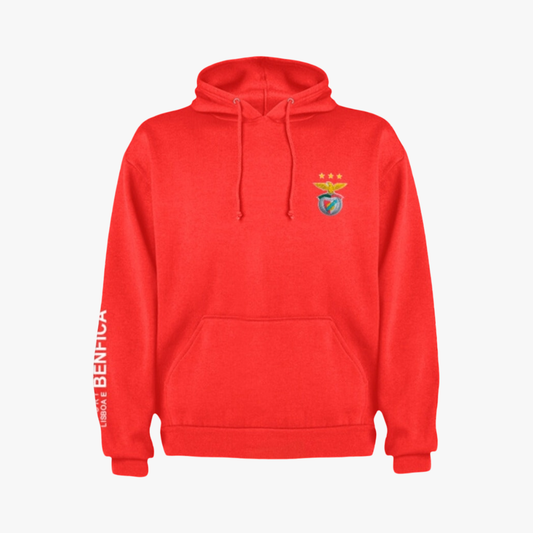 Benfica - Sweat-shirt com capuz - Vermelha