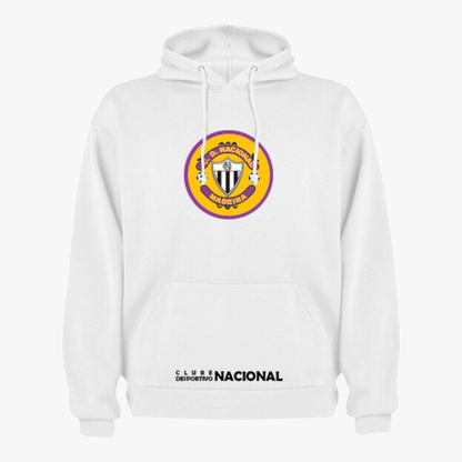 Nacional - Sweat-shirt com capuz - Branca