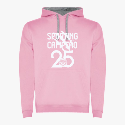 Sporting - Sweat-shirt com capuz - Rosa