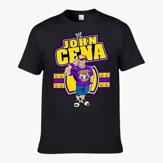 John Cena - T-shirt Preta