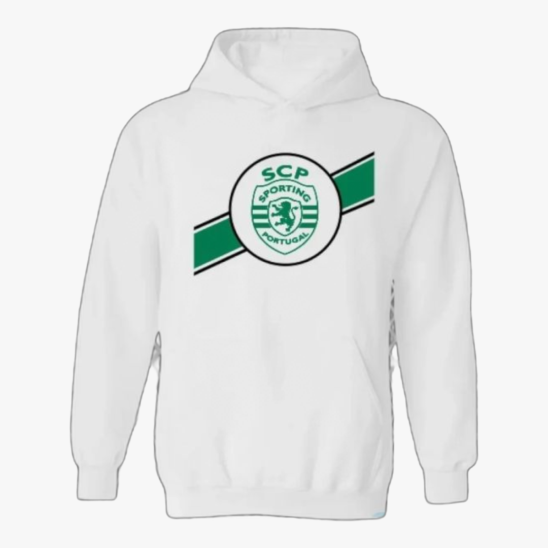 Sporting - Sweat-shirt com capuz - Branca