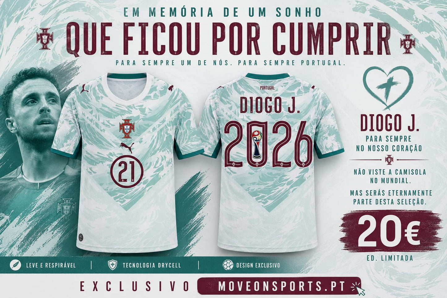 Portugal - Camisola 26/27 Exclusivo MOS