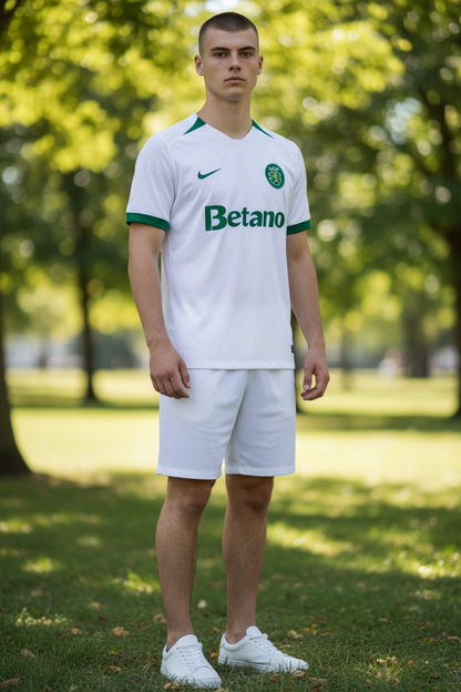 Sporting - Camisola alternativa 24/25 - Caixa e Saco Sporting incluídos