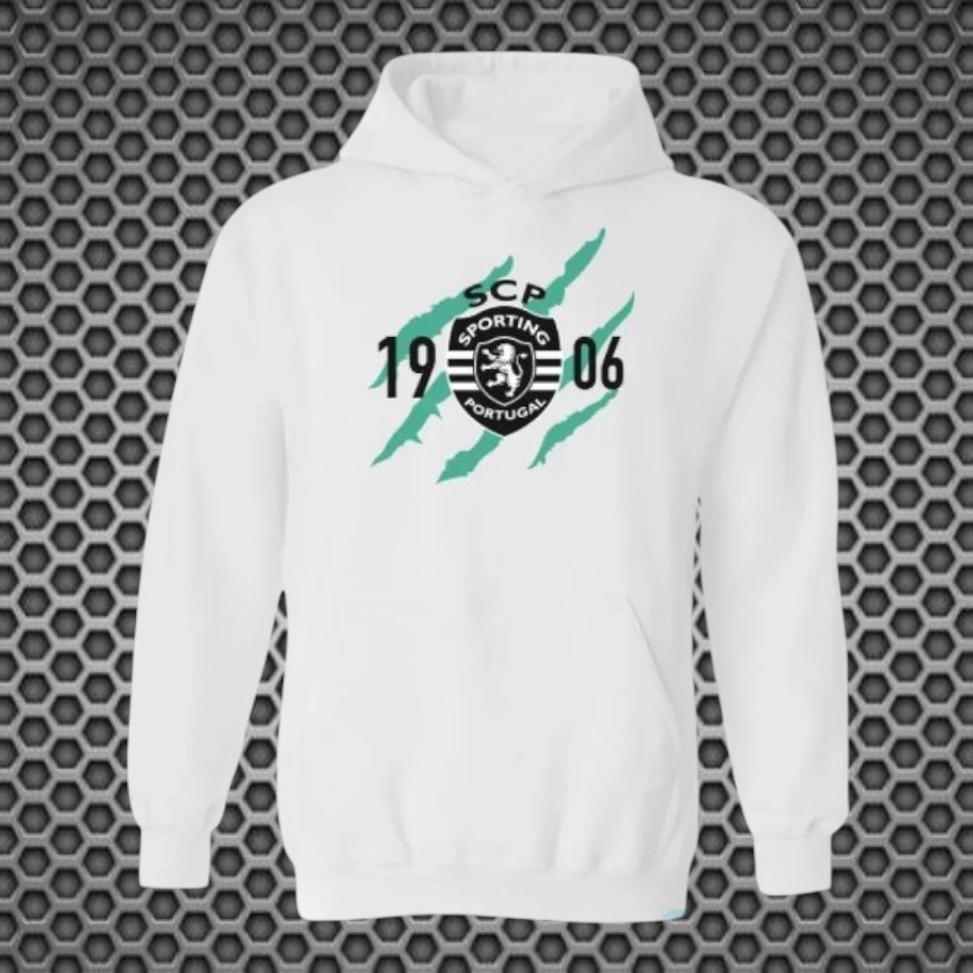 Sporting - Sweat-shirt com capuz - Branca