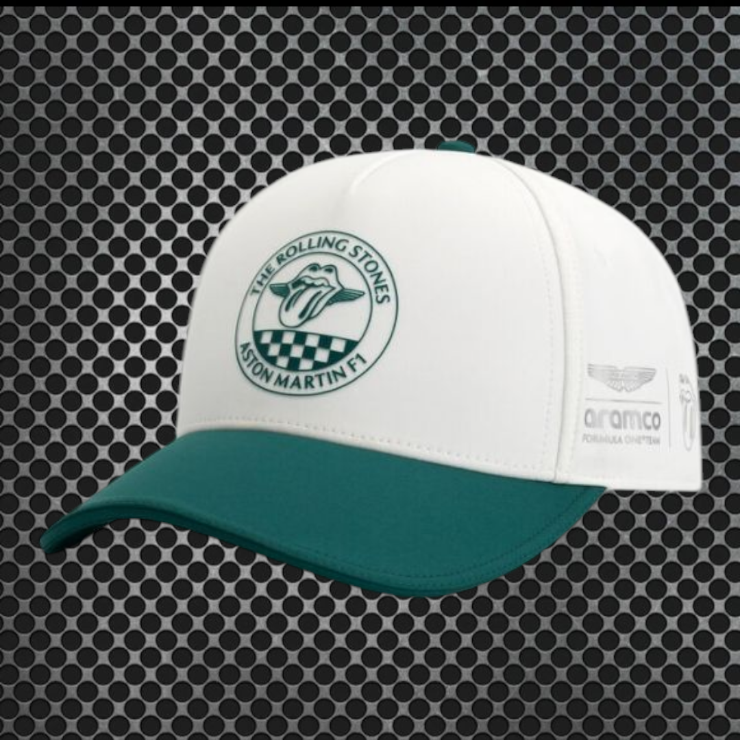 Equipe Aston Martin de F1
Boné dos Rolling Stones