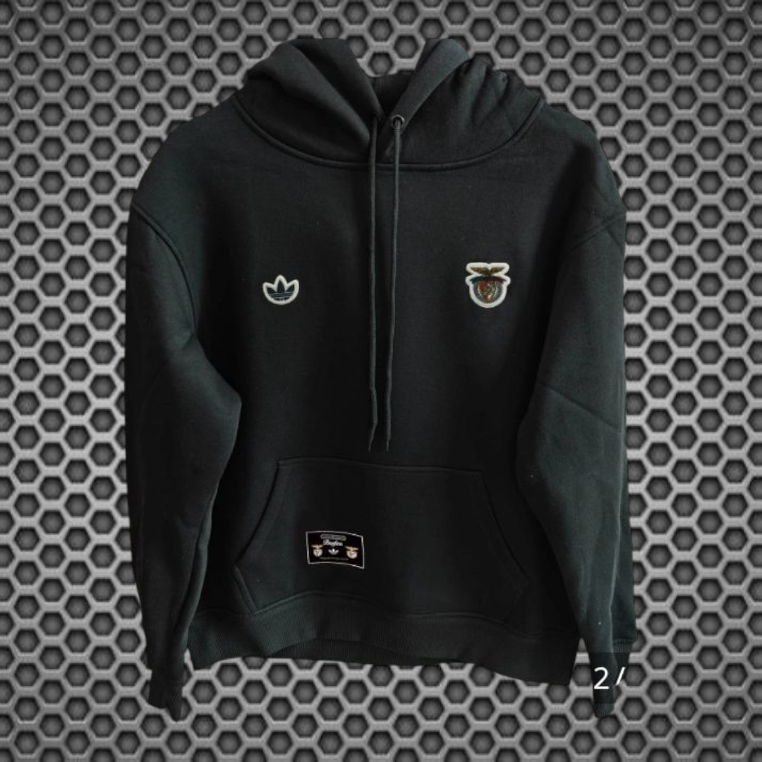 Benfica - Sweat-shirt com capuz Originals - Preta