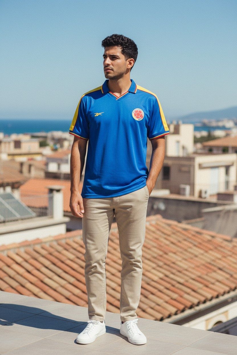 Colômbia - Camisola retro 1998
