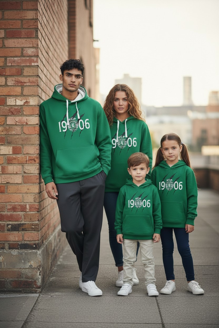 Sporting - Sweat-shirt com capuz - Verde