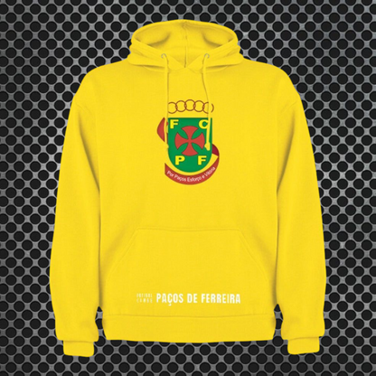 Paços de Ferreira - Sweat-shirt com capuz - Amarela