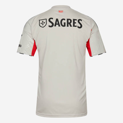 Benfica - Camisola alternativa bege 25/26 - Caixa Benfica incluído