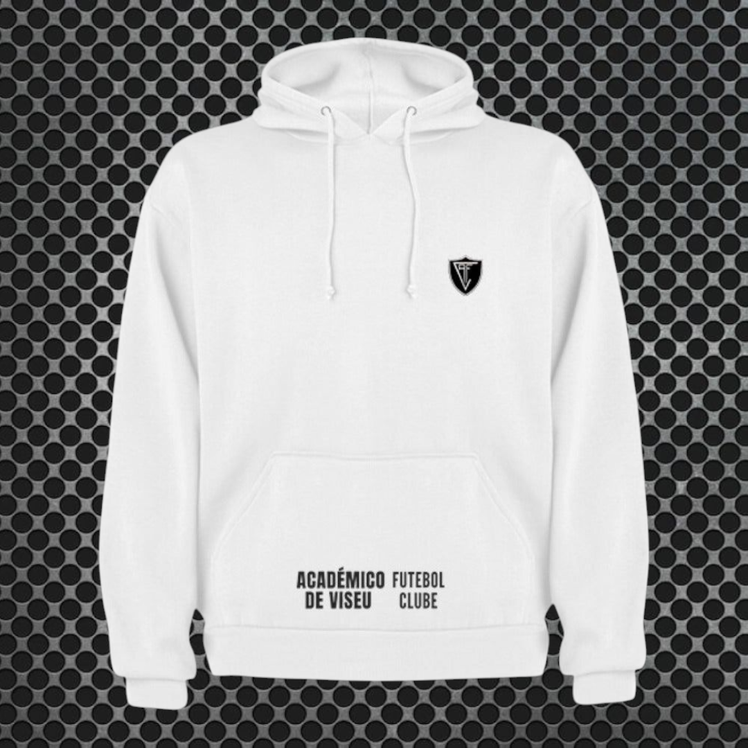 Académico de Viseu - Sweat-shirt com capuz - Branca